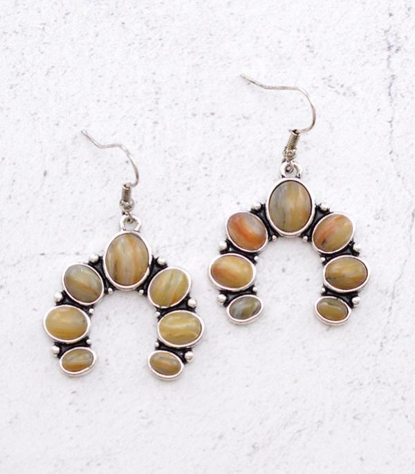 Ace High Trends EARRINGS,WESTERN SQUASH BLOSSOM EARRINGS