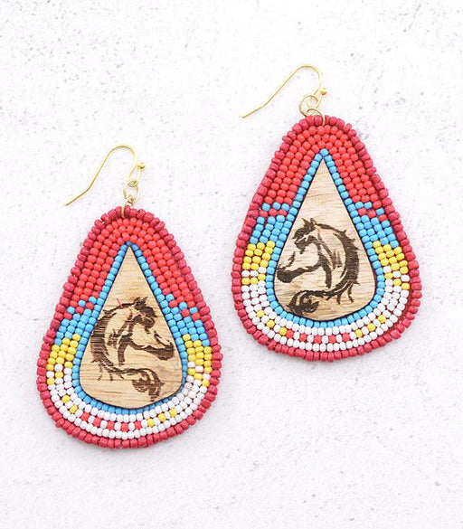 Ace High Trends EARRINGS,WESTERN HOOK EARRINGS