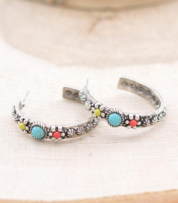 Ace High Trends EARRINGS,HOOP EARRINGS