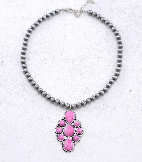 Ace High Trends NECKLACES,WESTERN TREND,PINK COWGIRL