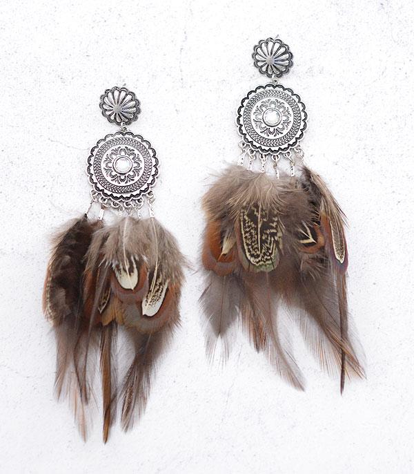 Ace High Trends EARRINGS,WESTERN POST EARRINGS