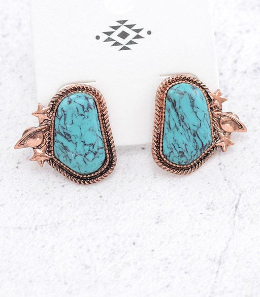 Ace High Trends EARRINGS,WESTERN POST EARRINGS