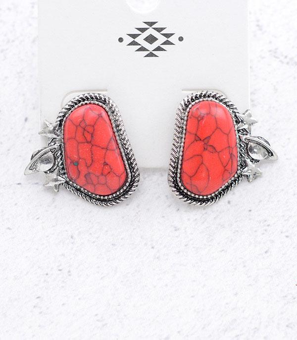 Ace High Trends EARRINGS,WESTERN POST EARRINGS