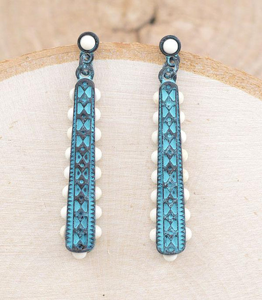 Ace High Trends EARRINGS,WESTERN POST EARRINGS