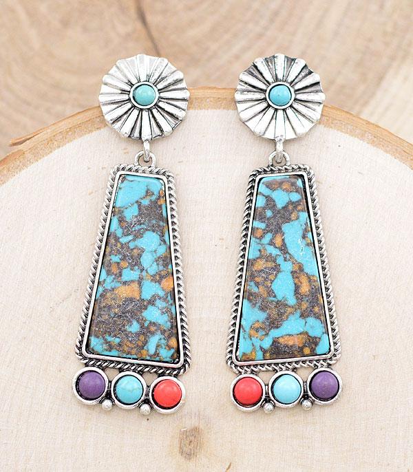 Ace High Trends EARRINGS,WESTERN POST EARRINGS