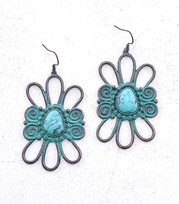 Ace High Trends EARRINGS,WESTERN HOOK EARRINGS