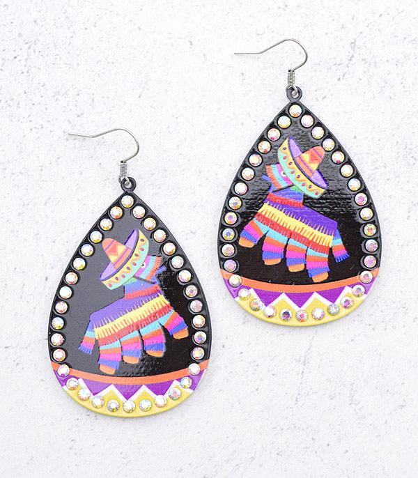 Ace High Trends EARRINGS,WESTERN HOOK EARRINGS
