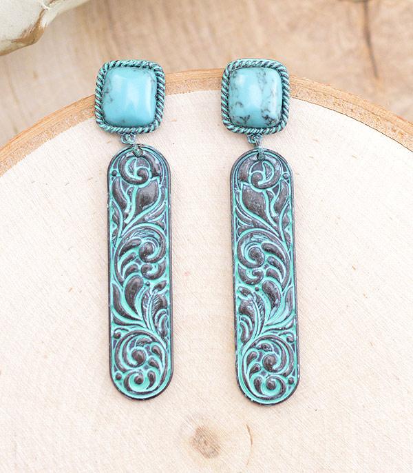Ace High Trends EARRINGS,WESTERN POST EARRINGS