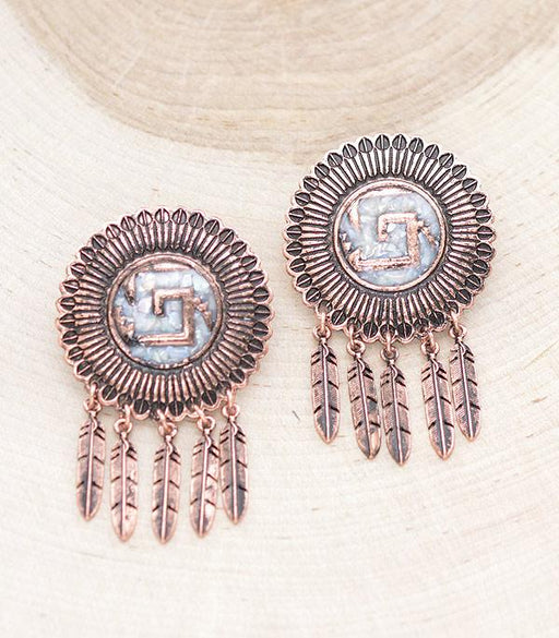 Ace High Trends EARRINGS,WESTERN POST EARRINGS