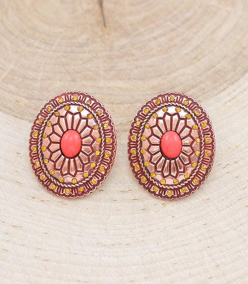Ace High Trends EARRINGS,WESTERN POST EARRINGS