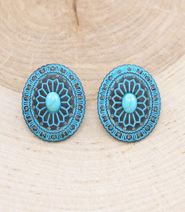 Ace High Trends EARRINGS,WESTERN POST EARRINGS