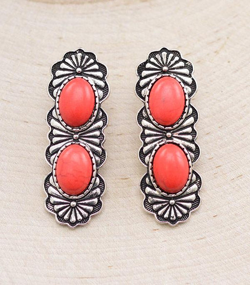 Ace High Trends EARRINGS,WESTERN POST EARRINGS