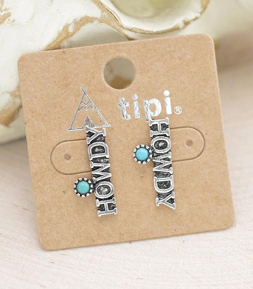 Ace High Trends EARRINGS,WESTERN POST EARRINGS