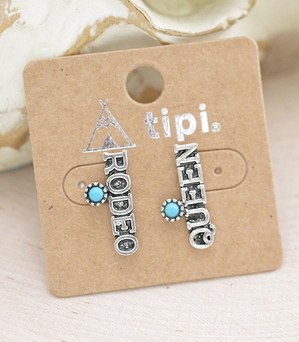 Ace High Trends EARRINGS,WESTERN POST EARRINGS