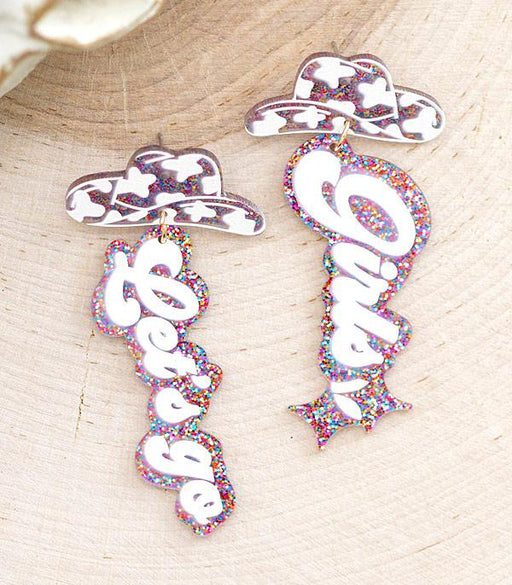 Ace High Trends EARRINGS,WESTERN POST EARRINGS