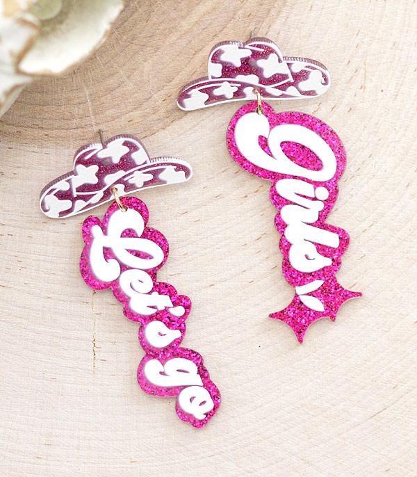 Ace High Trends EARRINGS,WESTERN POST EARRINGS