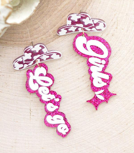 Ace High Trends EARRINGS,WESTERN POST EARRINGS