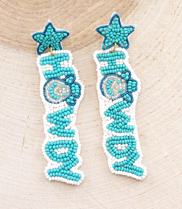 Ace High Trends EARRINGS,WESTERN POST EARRINGS