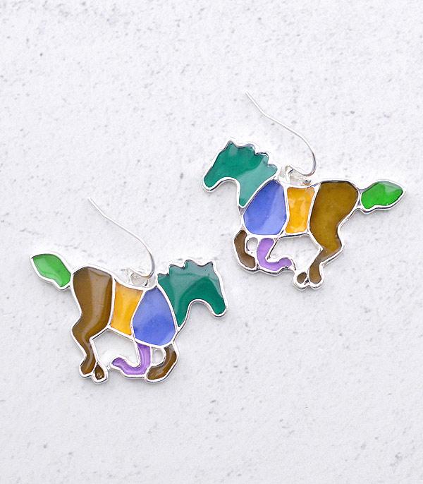 Ace High Trends EARRINGS,WESTERN HOOK EARRINGS