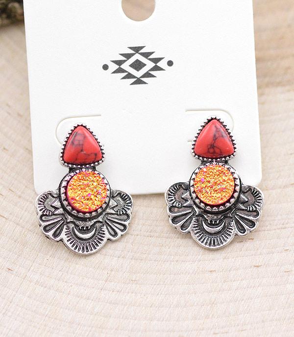 Ace High Trends EARRINGS,WESTERN POST EARRINGS