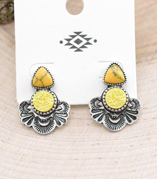Ace High Trends EARRINGS,WESTERN POST EARRINGS