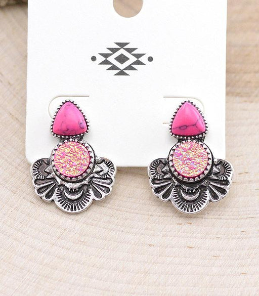 Ace High Trends EARRINGS,WESTERN POST EARRINGS