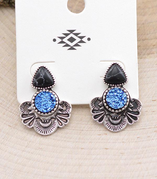 Ace High Trends EARRINGS,WESTERN POST EARRINGS