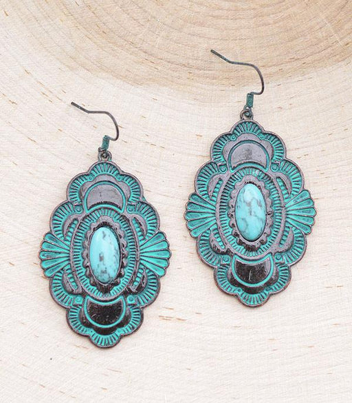 Ace High Trends EARRINGS,WESTERN HOOK EARRINGS