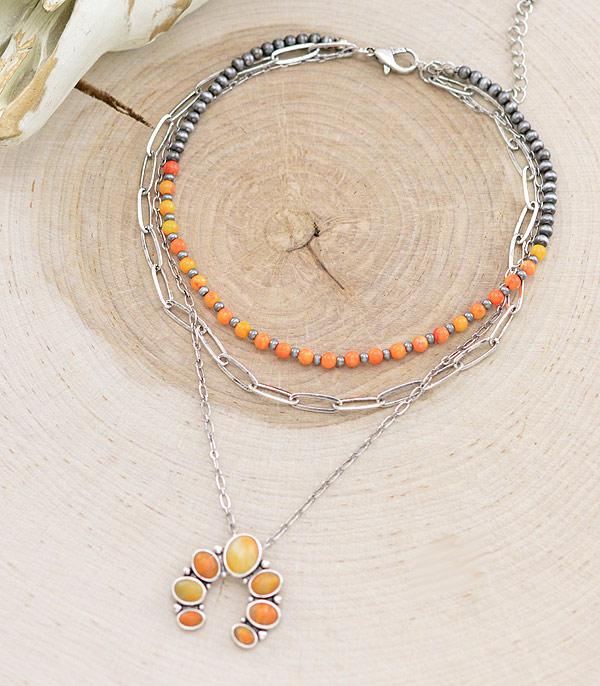 Ace High Trends NECKLACES,WESTERN SQUASH BLOSSOM NECKLACES