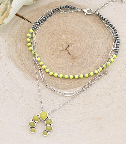 Ace High Trends NECKLACES,WESTERN SQUASH BLOSSOM NECKLACES