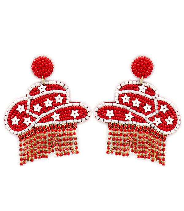 Ace High Trends GAMEDAY,EARRINGS,TRENDY EARRINGS