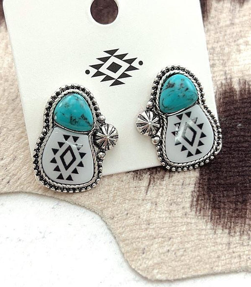 Ace High Trends EARRINGS,WESTERN POST EARRINGS