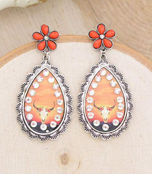 Ace High Trends EARRINGS,WESTERN POST EARRINGS
