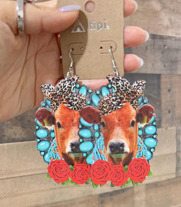 Ace High Trends EARRINGS,WESTERN HOOK EARRINGS