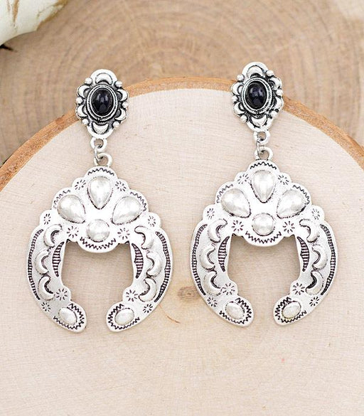 Ace High Trends EARRINGS,WESTERN SQUASH BLOSSOM EARRINGS