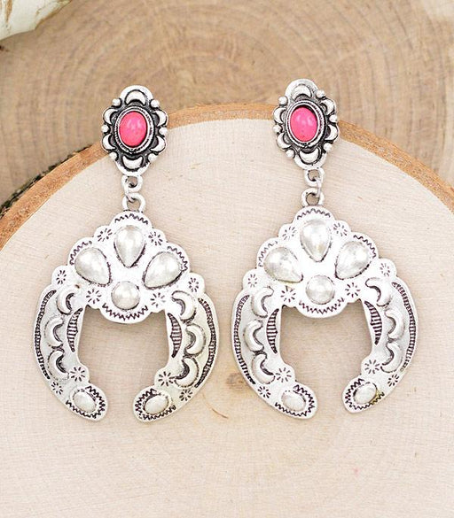 Ace High Trends EARRINGS,WESTERN SQUASH BLOSSOM EARRINGS