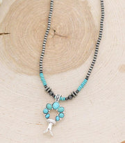 Ace High Trends NECKLACES,WESTERN SQUASH BLOSSOM NECKLACES