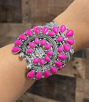 Ace High Trends BRACELETS,CUFF I BANGLE,PINK COWGIRL