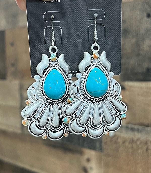 Ace High Trends EARRINGS,WESTERN HOOK EARRINGS