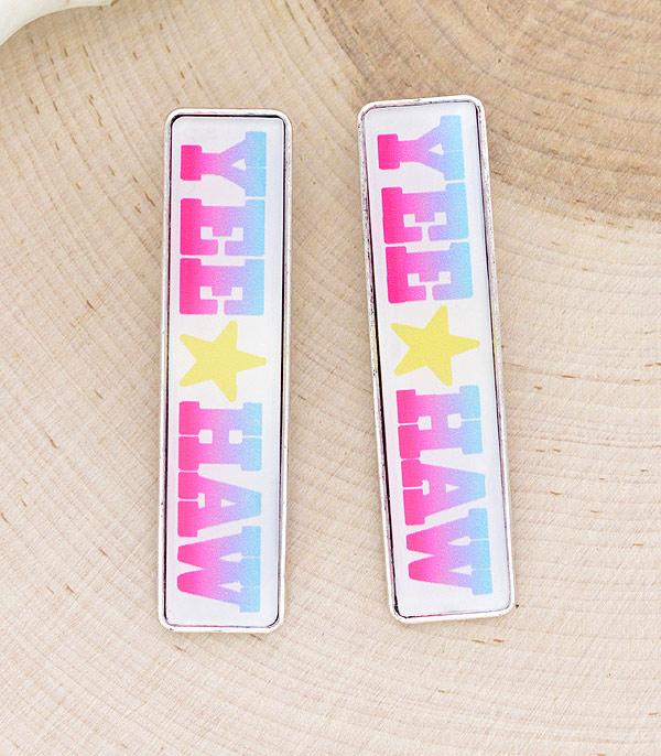 Ace High Trends EARRINGS,WESTERN POST EARRINGS