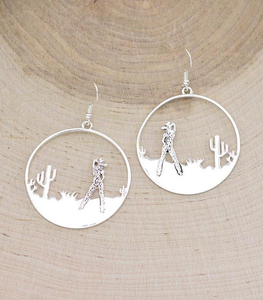 Ace High Trends EARRINGS,WESTERN HOOK EARRINGS