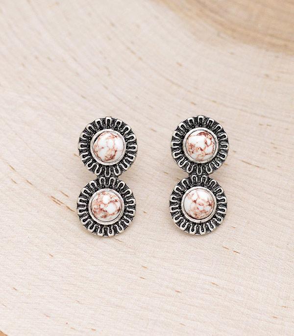 Ace High Trends EARRINGS,WESTERN POST EARRINGS