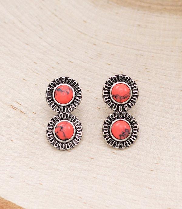 Ace High Trends EARRINGS,WESTERN POST EARRINGS