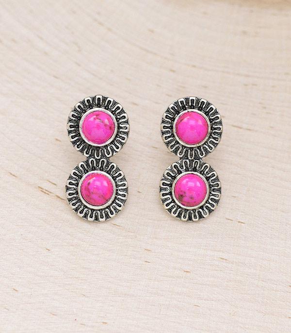 Ace High Trends EARRINGS,WESTERN POST EARRINGS