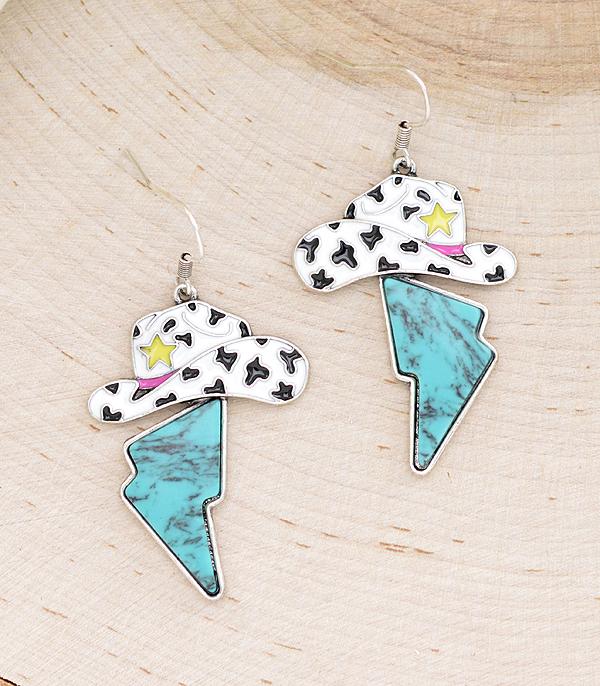 Ace High Trends EARRINGS,WESTERN HOOK EARRINGS