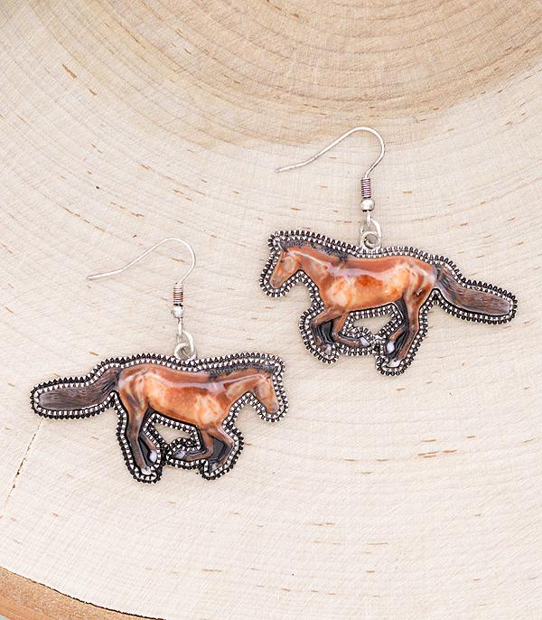 Ace High Trends EARRINGS,WESTERN HOOK EARRINGS