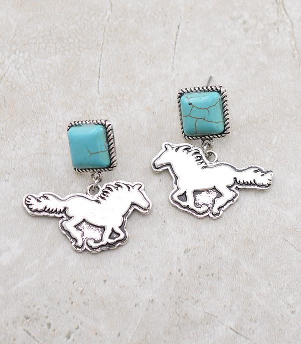 Ace High Trends EARRINGS,WESTERN POST EARRINGS