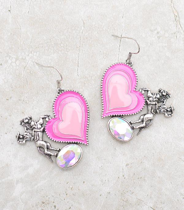 Ace High Trends EARRINGS,WESTERN HOOK EARRINGS,VALENTINE'S