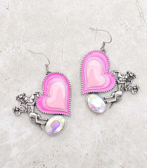 Ace High Trends EARRINGS,WESTERN HOOK EARRINGS,VALENTINE'S