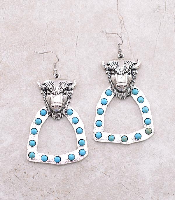 Ace High Trends EARRINGS,WESTERN HOOK EARRINGS